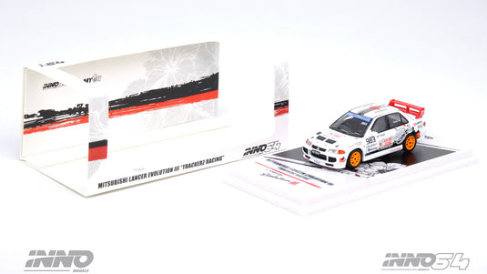 INNO Models 1/64 Mitsubishi Lancer Evolution III "TRACKERZ RACING"