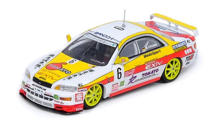 Carica immagine in Galleria Viewer, INNO Models 1/64 Toyota Corona EXiV #6 &quot;TEAM BANDOH&quot; Macau Gear Race 1997 Limited at Macau Grand Prix 2022
