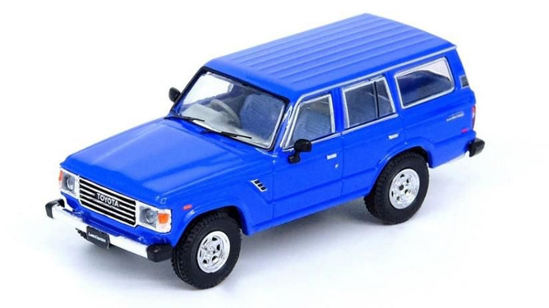 Laden Sie das Bild in Galerie -Viewer, INNO Models 1/64 Toyota Land Cruiser Royal Blue
