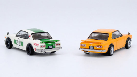 INNO Models 1/64 Nissan Skyline 2000 GT-R (KPGC10) Orange Malaysia Diecast Expo 2023 Event Limited