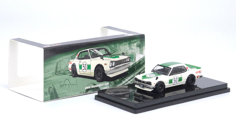 Cargue la imagen en el visor de la galería, INNO Models 1/64 Nissan Skyline 2000 GT-R (KPGC10) MALAYSIA DIECAST EXPO 2023 Box Set Edition
