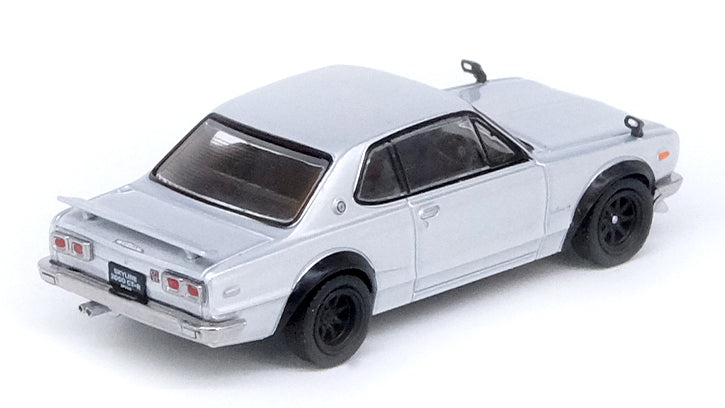 Chargez l&#39;image dans la visionneuse de la galerie, INNO Models 1/64 Nissan Skyline 2000 GT-R (KPGC10) Silver
