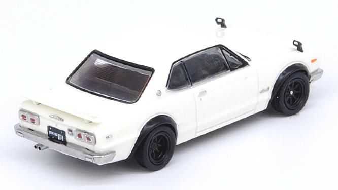 Cargue la imagen en el visor de la galería, INNO Models 1/64 Nissan Skyline 2000 GT-R (KPGC10) White
