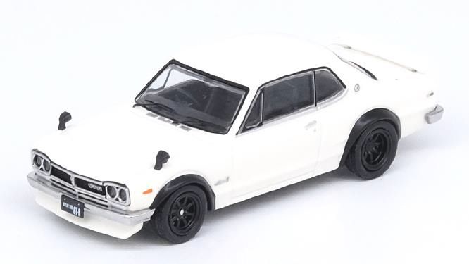 Cargue la imagen en el visor de la galería, INNO Models 1/64 Nissan Skyline 2000 GT-R (KPGC10) White
