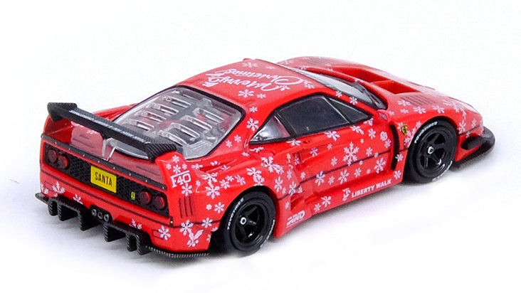 Laden Sie das Bild in Galerie -Viewer, INNO Models 1/64 LB-WORKS F40 2023 Christmas Limited Edition
