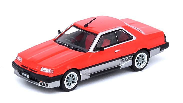 Cargue la imagen en el visor de la galería, INNO Models 1/64 NISSAN Skyline 2000 TURBO RS-X (DR30) Red/Silver
