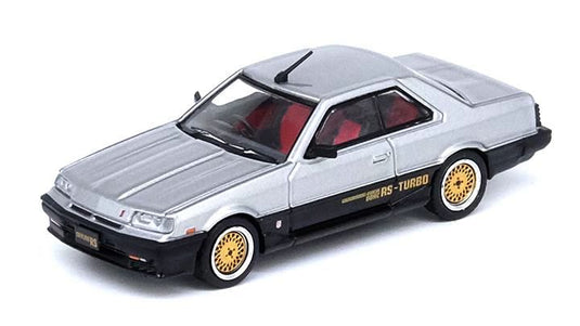 INNO Models 1/64 NISSAN Skyline 2000 TURBO RS-X (DR30) Silver/Black