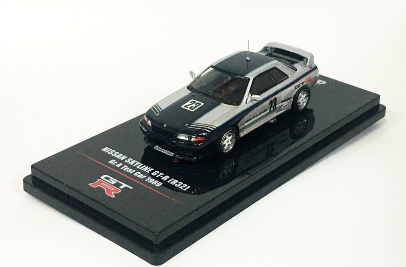 Cargue la imagen en el visor de la galería, INNO ModelsIN64-R32-89TC 1/64 Nissan Skyline GT-R R32 Gr.A Coche de prueba 1989 Diecast
