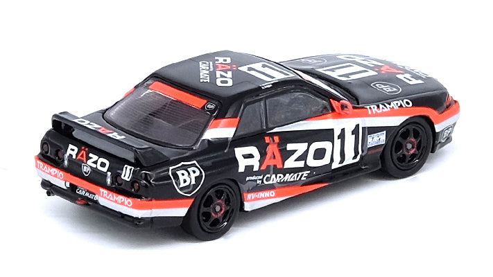 Cargue la imagen en el visor de la galería, INNO Models 1/64 Nissan Skyline GT-R (R32) #11 &quot;RAZO TAMPIO&quot; Super N1 Endurance 1994
