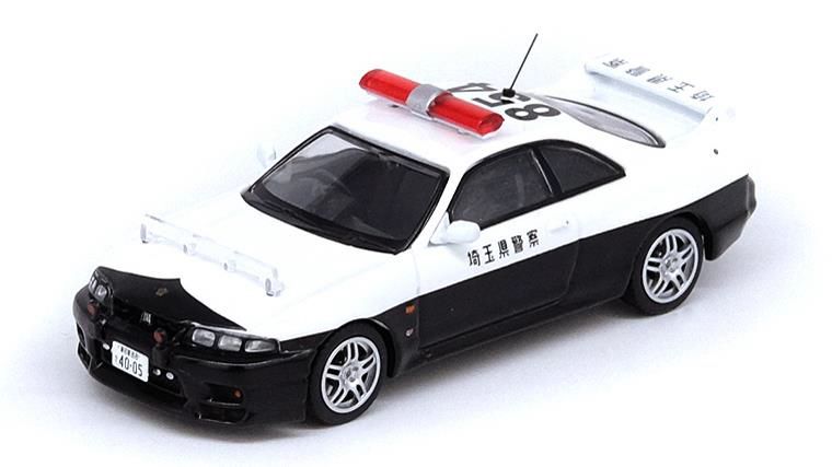 Cargue la imagen en el visor de la galería, INNO Models 1/64 Nissan Skyline GT-R R33 Saitama Police
