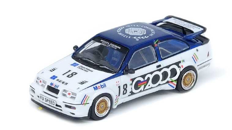 Chargez l&#39;image dans la visionneuse de la galerie, INNO Models 1/64 Ford Sierra RS500 Cosworth #18 &quot;G2000&quot; Macau Guia Race 1988 3rd Place
