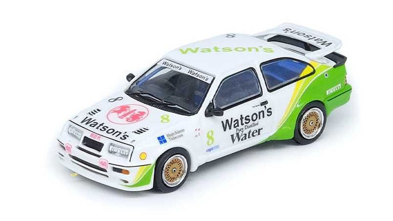 Load image into Gallery viewer, INNO Models 1/64 Ford Sierra RS500 Cosworth #8 &quot;WATSON&#39;S&quot; Macau Guia Race 1989 Winner
