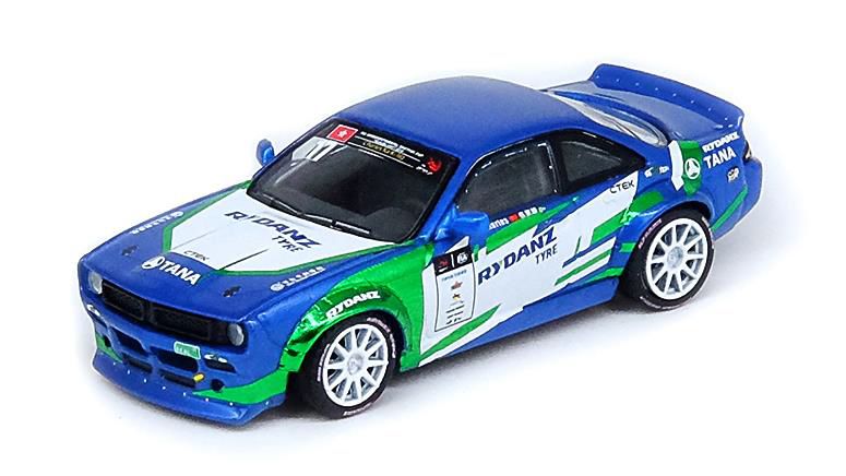 Load image into Gallery viewer, INNO Models 1/64 Nissan Silvia S14 Boss FIA Intercontinental Drifting Cup 2019 Charles Ng
