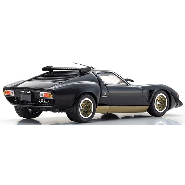 Laden Sie das Bild in Galerie -Viewer, KYOSHO KS03203BKG KYOSHO ORIGINAL 1/43 Lamborghini Miura SVR Black/Gold Diecast
