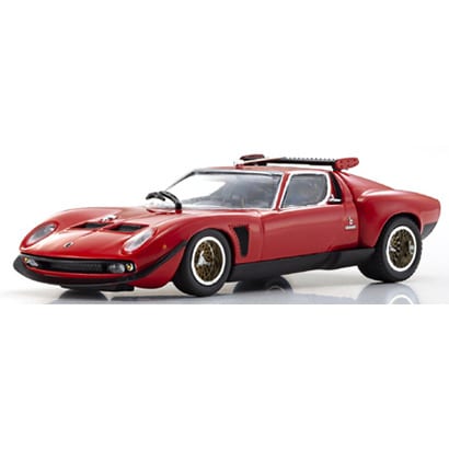 KYOSHO KS03203R KYOSHO ORIGINAL 1/43 Lamborghini Miura SVR Red/Black Diecast