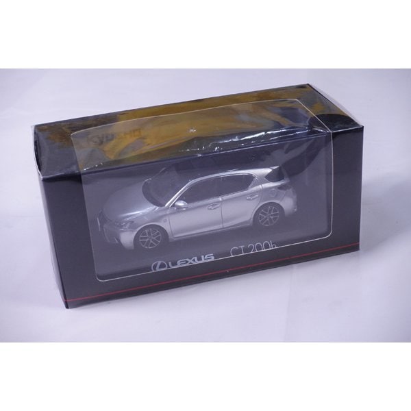 KYOSHO KS03656SP2 1/43 Lexus CT200h F Sport Platinum Silver Metallic