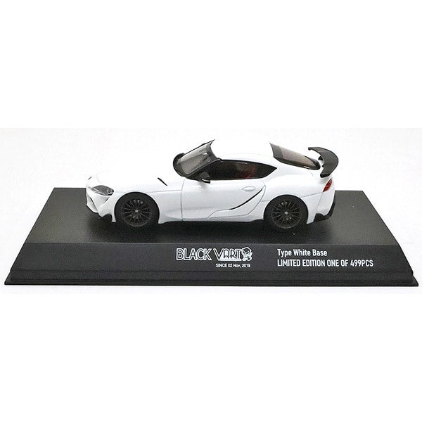 Chargez l&#39;image dans la visionneuse de la galerie, Précommande KYOSHO KS03700V2 1/43 Toyota Supra VART Type Base blanche moulée sous pression
