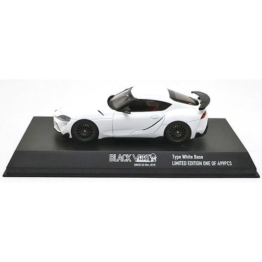 Pre-order KYOSHO KS03700V2 1/43 Toyota Supra VART Type White Base Diecast