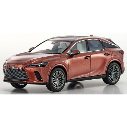 KYOSHO KS03917MCP 1/43 Lexus RX 450h+ Sonic Copper Diecast