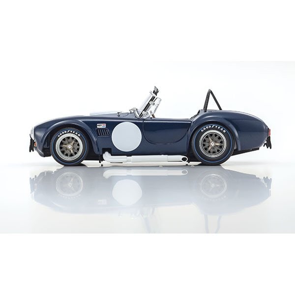 Laden Sie das Bild in Galerie -Viewer, KYOSHO KS08047DBL 1/18 Shelby Cobra 427 S/C Dark Blue Diecast
