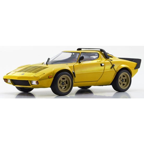 Cargue la imagen en el visor de la galería, KYOSHO KS08130Y 1/18 Lancia Stratos HF Amarillo Diecast
