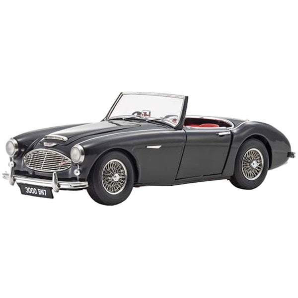 Chargez l&#39;image dans la visionneuse de la galerie, KYOSHO KS08149BK 1/18 Austin Healey 3000 noir moulé sous pression
