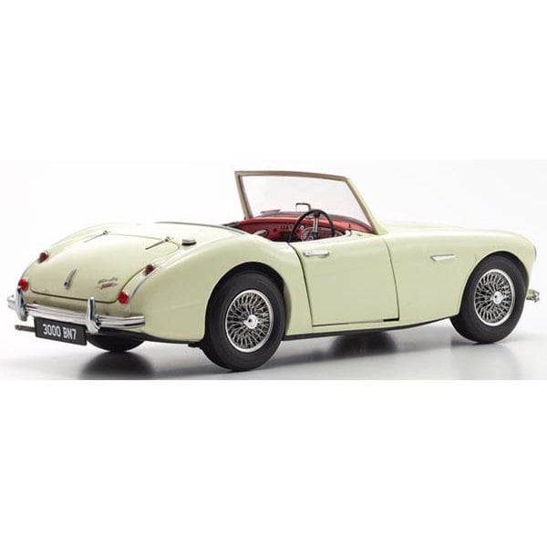 Load image into Gallery viewer, KYOSHO KS08149EW 1/18 Austin Healey 3000 White Diecast
