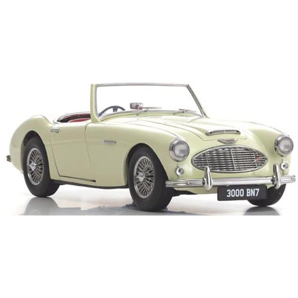 Load image into Gallery viewer, KYOSHO KS08149EW 1/18 Austin Healey 3000 White Diecast
