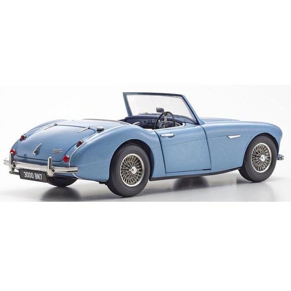 Load image into Gallery viewer, KYOSHO KS08149HBL 1/18 Austin Healey 3000 Healey Blue Diecast
