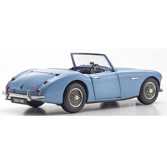 KYOSHO KS08149HBL 1/18 Austin Healey 3000 Healey azul fundido a presión