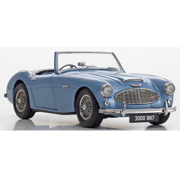 Load image into Gallery viewer, KYOSHO KS08149HBL 1/18 Austin Healey 3000 Healey Blue Diecast
