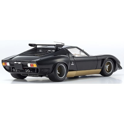 Laden Sie das Bild in Galerie -Viewer, KYOSHO KS08319BKG KYOSHO ORIGINAL 1/18 Lamborghini Miura SVR Black Diecast
