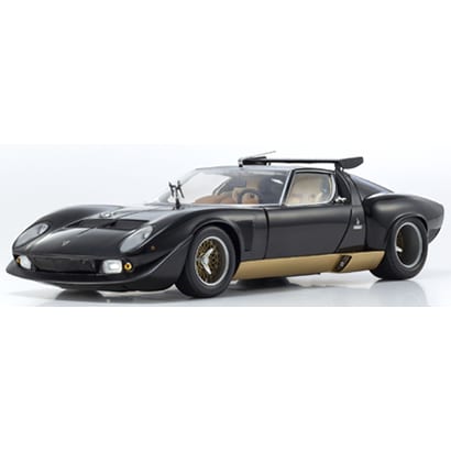 Load image into Gallery viewer, KYOSHO KS08319BKG KYOSHO ORIGINAL 1/18 Lamborghini Miura SVR Black Diecast
