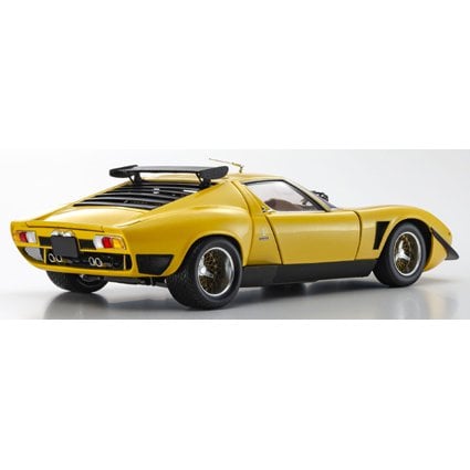 Chargez l&#39;image dans la visionneuse de la galerie, KYOSHO KS08319GY 1/18 Lamborghini Miura SVR Jaune/Noir [Voiture miniature]
