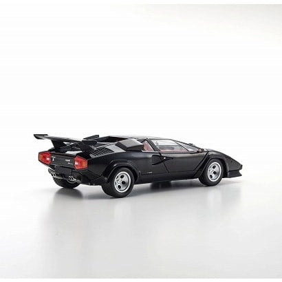 Chargez l&#39;image dans la visionneuse de la galerie, Précommande KYOSHO KS08320BK 1/18 Lamborghini Countach LP5000 Quattrovalvole Black Diecast
