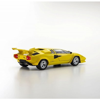 Chargez l&#39;image dans la visionneuse de la galerie, Précommande KYOSHO KS08320Y 1/18 Lamborghini Countach LP5000 Quattrovalvole Jaune Diecast
