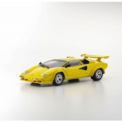 Précommande KYOSHO KS08320Y 1/18 Lamborghini Countach LP5000 Quattrovalvole Jaune Diecast