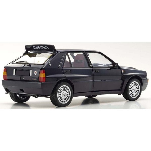 Carica immagine in Galleria Viewer, KYOSHO KS08343SC 1/18 Lancia Delta HF Integrale Club Italia Dark Blue Diecast
