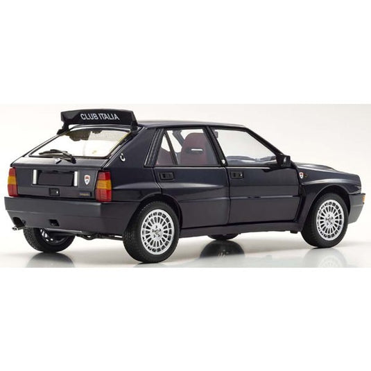 KYOSHO KS08343SC 1/18 Lancia Delta HF Integrale Club Italia bleu foncé moulé sous pression