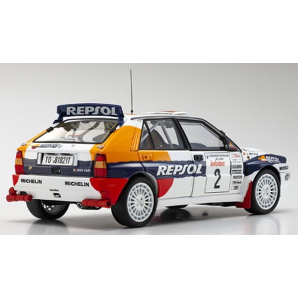 Carica immagine in Galleria Viewer, KYOSHO KS08348J 1/18 Lancia Delta HF Integrale Evoluzione Tour de Corse 1993 #2 Diecast
