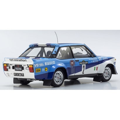 Load image into Gallery viewer, KYOSHO KS08376F KYOSHO ORIGINAL 1/18 Fiat 131 Abarth 1981 Piancavallo #2 Diecast
