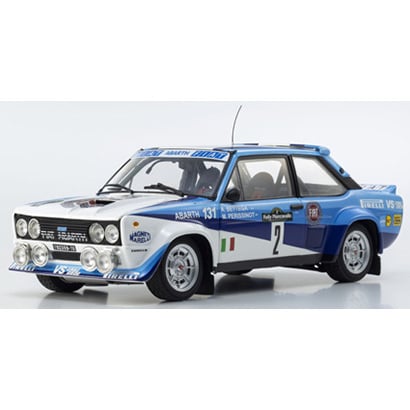 KYOSHO KS08376F KYOSHO ORIGINAL 1/18 Fiat 131 Abarth 1981 Piancavallo #2 moulé sous pression