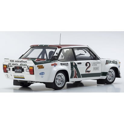 Cargue la imagen en el visor de la galería, KYOSHO KS08376G KYOSHO ORIGINAL 1/18 Fiat 131 Abarth 1978 Monte Carlo #2 Diecast
