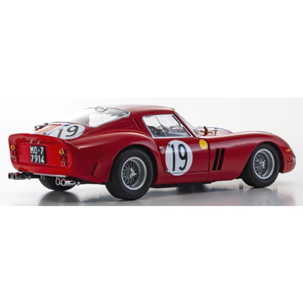 Load image into Gallery viewer, KYOSHO KS08438A 1/18 Ferrari 250GTO 1962 LM #19 Diecast
