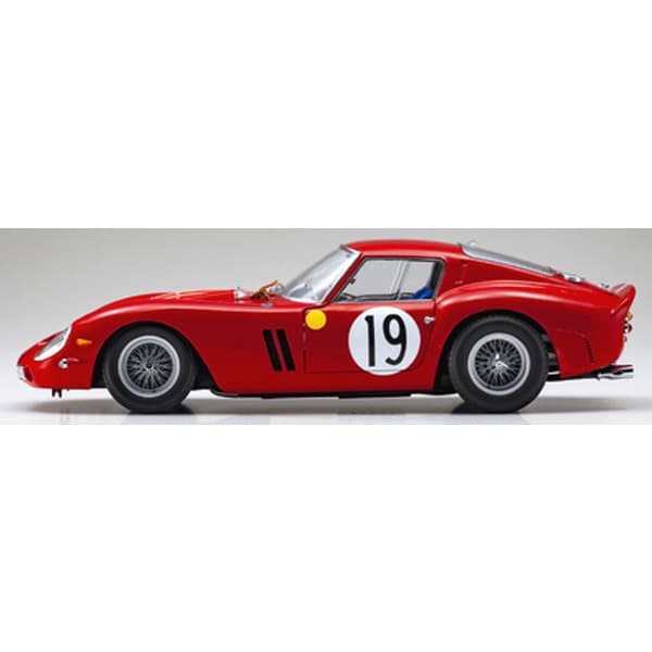 Load image into Gallery viewer, KYOSHO KS08438A 1/18 Ferrari 250GTO 1962 LM #19 Diecast
