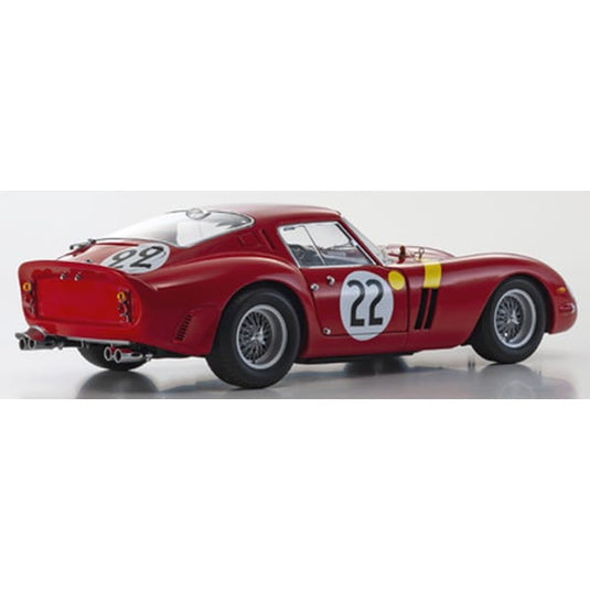 KYOSHO KS08438B 1/18 Ferrari 250GTO 1962 LM #22 Diecast