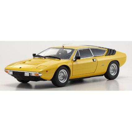 Cargue la imagen en el visor de la galería, KYOSHO KS08446GY 1/18 Lamborghini Urraco Amarillo [Coche en miniatura]
