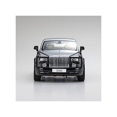 Chargez l&#39;image dans la visionneuse de la galerie, Précommande KYOSHO KS08841BKS 1/18 Rolls-Royce Phantom EWB Noir/Argent Diecast
