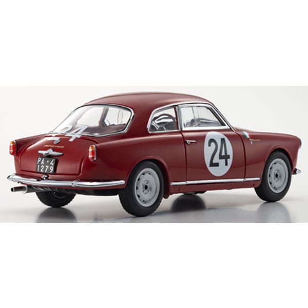 Load image into Gallery viewer, KYOSHO KS08957B 1/18 Alfa Romeo Giulietta SV Targa Florio 1958 #24 Diecast
