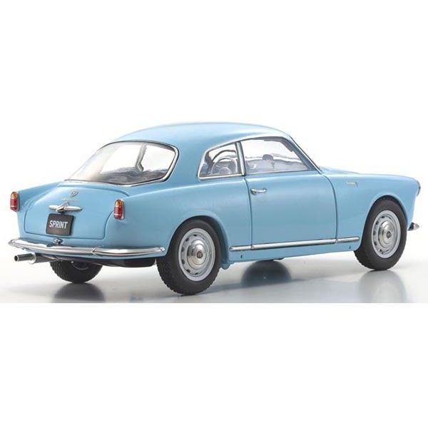 Laden Sie das Bild in Galerie -Viewer, KYOSHO KS08957BL 1/18 Alfa Romeo Giulietta Sprint Blue Diecast
